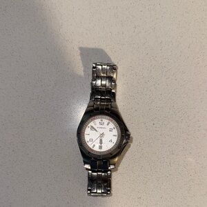 Fossil Stainless Steel Watch with White Face